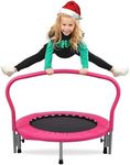 Advwin Trampoline for Kids 36 Inch, Foldable Fitness Rebounder Mini Trampoline, Portable Exercise Trampoline for Indoor & Outdoor Activities, Max Limit 150KG