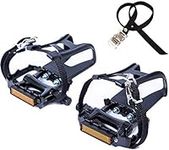 Newsty Bike Pedals with Toe Cages a