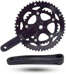 DRIFT MANIAC Bicycle Crankset 50/34T 52/42T 110BCD Square Taper for Road Treking Bike 170mm Crank Arm