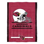 The Northwest Company Officially Licensed NFL Arizona Cardinals Safety Twin Comforter and Sham