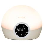 Lumie Bodyclock Spark 100 - Wake-up Light Alarm Clock with Sleep Sunset, white/off-white