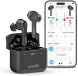 Cearvol OTC Hearing Aids Earbuds for Seniors Rechargeable with Bluetooth 5.3 App Customization in-app Test Directional Sound Collection, for Mild to Moderate Hearing Loss, Black