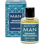 Maroma Man Perfume - Orange Patchouli - 10 ml Oil - 100% Natural, Alcohol Free�