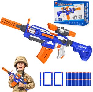 VATOS Electric Foam Blaster Toy Gun – Battery Powered Soft Dart