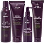 Aveda Invati Ultra Advanced Rich 4-Step System | Exfoliating Shampoo, Thickening Conditioner, Revitalizing Scalp Serum, Fortifying Leave-In Hair Treatment | Reduces Hair Loss by 77%*