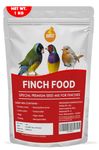 Boltz Premium Bird Food for Finches - 1Kg, Complete Nutritional Mix Seeds, Healthy Food for Finch, Birds Food Seeds, No Chemical or Artificial Colors, Suitable for All Life Stages (Mix Seed, 1000gm)