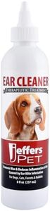 Jeffers Pet Ear Cleaning Solution for Dogs, Cats & Puppies – Aloe Vera Ear Wash for Wax & Odor Removal, Itchy Ear Comfort, Routine Ear Hygiene, Home Grooming, Travel Friendly Pet Care – 8 oz