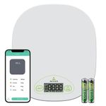 ActiveX EatSmart Multipurpose Digital Kitchen scales for Compact, Measures in Grams and Ounces with Smart Nutrition App, Batteries Included…