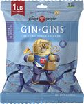 Gin Gins Super Strength Ginger Candy, 1lb Bag by The Ginger People