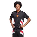 adidas Manchester United Icon Jersey Men's, Black, Size M