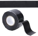 GORGECRAFT 3m x 25mm Self Fusing Silicone Tape Repair Sealing Insulation Tape Black Waterproof Amalgamation Rubber Tapes for Emergency Pipe Plumbing Repair Electrical Cords Wrap Water Hose Leaks Stop
