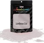 U.S. Art Supply Jewelescent Interference Red Mica Pearl Powder Pigment, 3.5 oz (100g) Sealed Pouch - Cosmetic Grade, Metallic Color Dye - Paint, Epoxy, Resin, Soap, Slime Making, Makeup, Art