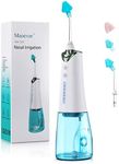 Sinus Rinse Kit - Perfect Nasal Irrigation Machine for Sinus & Allergy Relief - Suitable for Adults and Children - Cleanses Stuffy Nose - 3 Rinse Heads Included