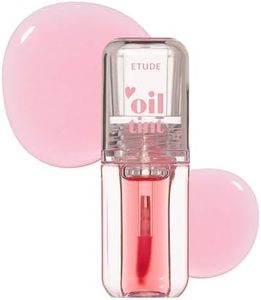 Etude Dear Darling Lip Oil Tint | Juicy, Moisture- Rich Formula | Shade 05- Red Oil, 4.2ml