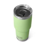 YETI Rambler 30 oz Tumbler, Stainless Steel, Vacuum Insulated with MagSlider Lid, Key Lime