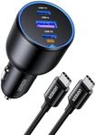 UGREEN 130W USB C Car Charger 3-Por