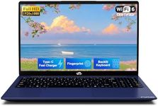 NIMO 15.6" FHD IPS Laptop, 16GB RAM 1TB SSD, Intel N150(Beat to i3-10110U, 4 Cores Up to 3.6GHz), 2 Years Warranty, 65W Type-C Fast Charger, Fingerprint Reader, Backlit Keyboard, Wi-Fi 6
