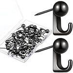 30 Pieces Metal Push Pin Hangers Pi
