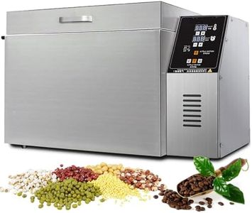 HENGCMM Coffee Roaster, Coffee Bean Roaster Machine Electric Coffee Roaster Machine Electric Drum Coffee Roaster with Timer and Roasting Temperature Setting for Home Commercial Use Type10