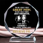 Funny Gifts for Mom from daughtr son - Award Plaque: The Perfect Christmas Gifts for Mom & Birthday Gifts for Mom - Celebrate Her with Laughter!