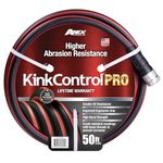 Kink Control Pro Garden Hose, Water Hosewith Superior UV Resistance, Ergonomic Grip, High Burst Strength, Triple Frame Technology for Kink Resistance, 50 Ft