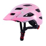 Kids Helmet, SIFVO Kids Bike Helmet Boys and Girls Bike Helmet 5-14, Bike Helmet Kids with Removable Visor Youth Bike Helmet Multi Sport Safe and Comfortable (50-57cm) (Pink Butterfly【New】)