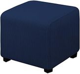 Easy-Going Stretch Square Ottoman C