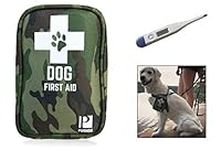 Dog First Aid Kit with Thermometer 