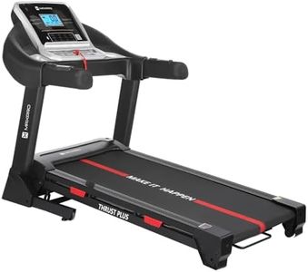 MAXPRO Thrust Plus 6Hp Peak AC Motor Auto Incline Treadmill with Life time Motor Warranty|15 Level Auto Incline| Max.Speed 16Km/Hr, LCD Display, Home Use Treadmill for140kgs User Weight(PTA550IAC)