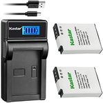 Kastar Battery (X2) & LCD Slim USB Charger for EN-EL12, ENEL12, MH-65 Coolpix S9900, S9700, AW120, S9500, AW110, S70, S9600, S6300, S6200, S8100, S9100, S800c, S31 Digital Cameras + More