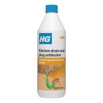 HG Kitchen Drain Unblocker | Clears Blocked Sinks | 1L