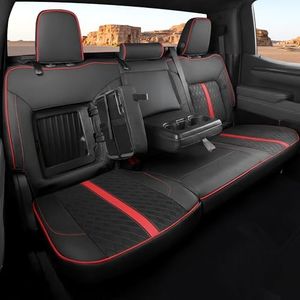 RIDEPOSH Custom Fit Seat Covers for Silverado/Sierra 1500 2019-2026 CrewCab