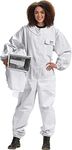 Bees & Co U75 Natural Cotton Beekeeper Suit With Square Veil