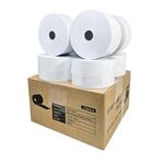 BuyRegisterRolls - (8 Rolls) 3 1/8" x 660' Heavy Thermal Paper With 6" Outer Diameter & Solid Wall Core - Nautilus Hyosung Halo - Thermal Paper Atm Machine