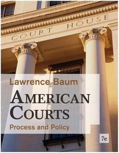 American Courts: Process and Policy