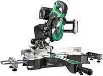 Metabo HPT 36V MultiVolt™ Pro Sliding Miter Saw | 7-1/4-Inch Blade | Dual Bevel | Tool Only - No Battery | Extreme Precision | Highly Accurate | C3607DRAQ4