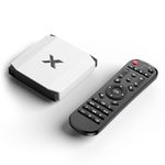 Android TV Box 4GB RAM 32GB ROM H.265 Quad 4-Core Android Box Support 3D 4K UHD Videos H.265, 2.4G/5G Dual-Band WiFi 6 Bluetooth 5.0 Smart TV Box