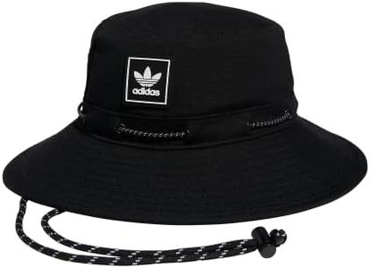 adidas Originals Utility Boonie Bucket Hat, Black/Black, One Size