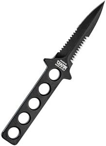 Tekna Ocean Edge Dive Knife, Point Tip, Scuba Gear, Black Blade Only