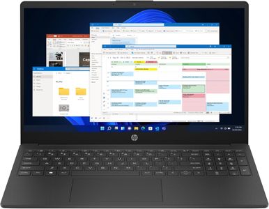 HP 15.6" Laptop – AMD Ryzen 5, 16GB RAM, 512GB SSD, FHD, Jet Black
