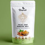 Hearch Herbal Facial Hair Remover Waxing Powder for Women No Harmful Chemicals, No Irritation, No Skin Rashes, Natural Face Hair Removal Waxing Powder (Pack of 1)