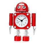 Betus Non-Ticking Robot Alarm Clock