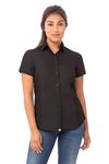 Chef Works Women's Universal Shirt, Black Large