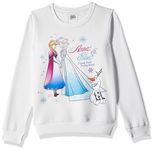 Amazon Brand - Jam & Honey Girls Disney Sweatshirt