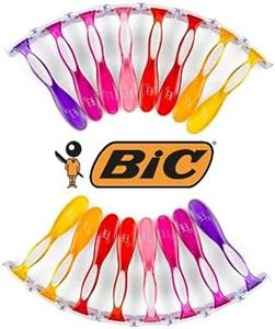 BIC Soleil Color Collection Disposable Razors for Women, 16-Count, 3 Blades - Premium Shaving Razor Set with Aloe Vera and Vitamin E Lubricating Strip - Luxurious Personal Care Products