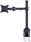 SIIG CE-MT0P11-S1 Articulating Monitor Desk Mount for 13-Inch to 27-Inch Screen, Black