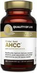 Premium Kinoko Gold AHCC Supplement–500mg of AHCC per Capsule–Supports Immune Health, Liver Function, Maintains Natural Killer Cell Activity & Enhances Cytokine Production–60 Veggie Capsules