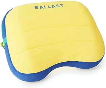 Ballast Beach Pillow – Inflatable Beach Pillow, Camping Pillow, Pool Pillow, Ultra Soft and Durable Pillow That Won’t Blow Away on Windy Beaches (Sunshine Yellow)