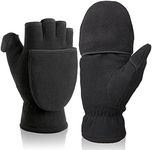 Fingerless Gloves for Men Women: Li