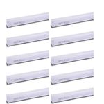 RICKON Lumiglow 40 Watt Led Tubelight - Cool White Led Tube Lights For Home Ideal for Living Rooms, Bedrooms, Offices, Commercial, and Industrial Spaces Energy Efficient Led Light (Pack of 10)